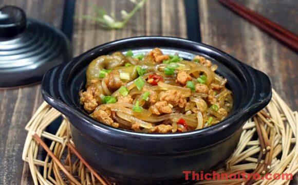 Bữa sáng nhanh chóng với món miến xào thịt bằm vừa nhanh vừa ngon lại cực đủ chất!