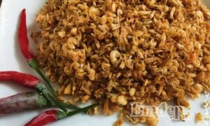 Tép rang riềng ngày lạnh - món ăn dân dã mà dễ ghiền!