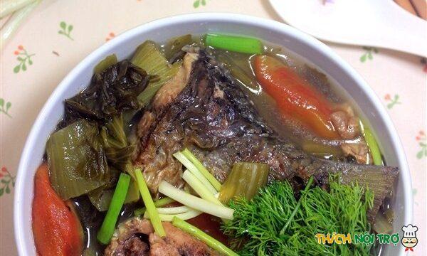 Cách làm món canh cá nấu dưa cải chua cho bữa cơm tối thêm ngon miệng!