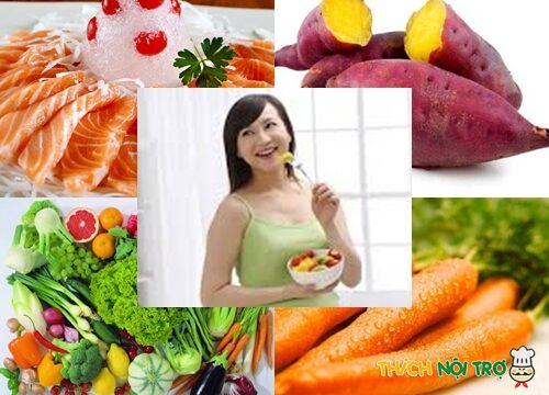 Mẹ bầu nên ăn gì để giúp con phát triển khỏe mạnh !