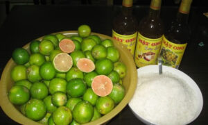 Hướng dẫn cách ngâm chanh đào mật ong trị ho ngày trở lạnh!